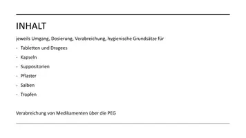 Vorschau - Präsentationen/Tafelbilder - Applikationsformen Arzneimittel - Seite 2