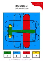 Vorschau - Mal- und Bastelvorlagen - Rechenbilder Klasse 1 - Growing Bundle- - Seite 2
