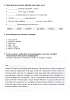 Vorschau - Arbeitsblätter - Connettori, Connettivi, Bindewörter Italienisch - Deckblatt
