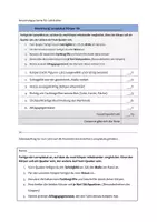 Vorschau - Test - Leistungsfeststellung: Lernplakat Körper (Mathe 6) - Deckblatt