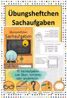 Vorschau - Arbeitsblätter - Materialpaket Sachaufgaben - Seite 1