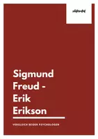 Vorschau - Arbeitsblätter - Erik Erikson und Sigmund Freud - Vergleich der Modell (Video / Text) - Deckblatt