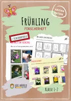 Vorschau - Arbeitsblätter - Durch die Jahreszeiten - 4er-Pack Forscherhefte - Seite 1