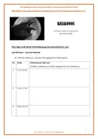 Vorschau - Arbeitsblätter - Sparpaket: "Krakonos" (W. Freund) | Lektüre: Personen, Hintergrundwissen, Charakterisierung u.a. | LÖSUNGEN | Deutsch Klasse 7 - Seite 1