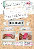 Vorschau - Präsentationen/Tafelbilder - Falten Faltregeln Werken und Gestalten Fachunterricht - Deckblatt