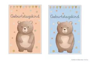 Vorschau - Mal- und Bastelvorlagen - Bärenklasse Materialpaket - Seite 3