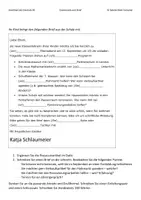 Vorschau - Arbeitsblätter - Kombinierte Übung B1 Sprachbausteine Brief Lösungen - Deckblatt