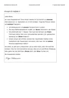 Vorschau - Arbeitsblätter - Kombinierte Übung B1 Sprachbausteine Brief Lösungen - Seite 3