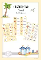 Vorschau - Spiele - Lesedomino Strand - Deckblatt
