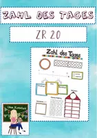 Vorschau - Arbeitsblätter - Zahl des Tages - ZR 20 - Deckblatt