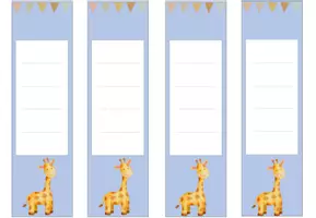 Vorschau - Fördermaterial/Inklusion - Giraffenklasse Ordnerrücken - Seite 3
