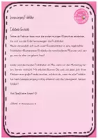 Vorschau - Arbeitsblätter - 2. Klasse: Lesespaziergang Frühblüher Grundschrift UND Druckschrift 1. und 2. Klasse, Jahrgangsmischung - Seite 1