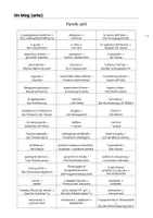 Vorschau - Arbeitsblätter - Blog schreiben auf Italienisch - arte/ teatro /disegno - Seite 1