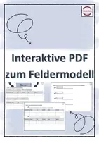 Vorschau - Arbeitsblätter - Interaktive PDF zum Feldermodell inkl. Hilfekarten und Lösungen - Deckblatt