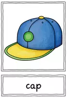 Vorschau - Bildkarten - Clothes (3. Klasse): Flashcards / Bild- und Wortkarten - Seite 3