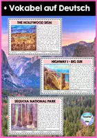 Vorschau - Unterrichtsreihen - California Sights & Activities Info Cards - Reading | Holiday Activity - Seite 2