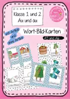 Vorschau - Bildkarten - Buchstabeneinführung Äu und äu - Wort-Bildkarten (1. Klasse) - Deckblatt