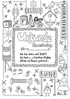 Vorschau - Mal- und Bastelvorlagen - Homeschooling Urkunde - Seite 3