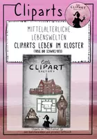 Vorschau - selbst erstellte Cliparts/Grafiken - XXL Clipart-Paket zum Thema Mittelalter (mittelalterliche Lebenswelten) Geschichte, middle age - Seite 1
