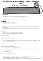 Vorschau - Arbeitsblätter - Fishbowl Discussion: The mosquito: An anti-teenage device - curse or blessing? - Seite 1
