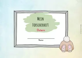 Vorschau - Stundenentwürfe - Ostern - Forscherheft - Seite 1