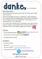 Vorschau - Fördermaterial/Inklusion - Lesepfeil Monster - Seite 1