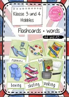 Vorschau - Präsentationen/Tafelbilder - Englisch Vokabeleinführung Hobbies: Materialpaket Tafelmaterial und Swap-Karten - Seite 1