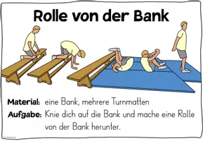 Vorschau - Stationenlernen - Rolle vorwärts - Stationskarten - Seite 2