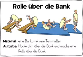 Vorschau - Stationenlernen - Rolle vorwärts - Stationskarten - Seite 3