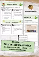 Vorschau - Arbeitsblätter - Merkblatt und AB Sprachmittlung/Mediation (Thema Karneval) - Deckblatt