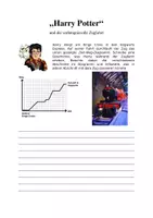 Vorschau - Arbeitsblätter - Zeit-Weg-Diagramm mit "Harry Potter" - Seite 1