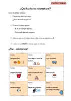 Vorschau - Arbeitsblätter - Contact Bingo - perfecto - Seite 2