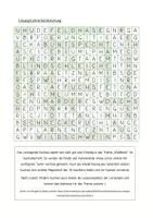 Vorschau - Arbeitsblätter - Waldtiere - Suchsel/Buchstabengitter (Tiere des Waldes) - Seite 1