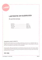 Vorschau - Spiele - Labyrinthe für Kinder zum Ausdrucken - Seite 3