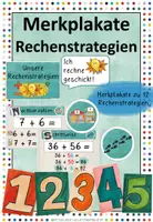 Vorschau - Poster - Merkplakate Rechenstrategien - Deckblatt