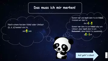 Vorschau - Präsentationen/Tafelbilder - Interaktive Übung zum RS Fall "tz" - Seite 2