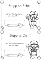 Vorschau - Arbeitsblätter - Zehnerübergang: Stopp bei der Zehn (ZR 20) (Mathe Grundschule Klasse 1) - Seite 2