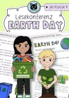 Vorschau - Arbeitsblätter - Lesekonferenz Earth Day | Kooperatives Lernen ab Klasse 4 | #TimeForClimateAction - Deckblatt