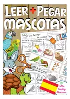 Vorschau - Arbeitsblätter - MASCOTAS / animales Arbeitsblätter Spanisch (leer y pegar) - Deckblatt