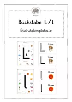 Vorschau - Arbeitsblätter - Buchstabe L/l - Gesamtpaket - Seite 1