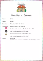 Vorschau - Präsentationen/Tafelbilder - Environment / Earth Day: Flashcards - Englisch - Kl. 3/4 - Seite 1