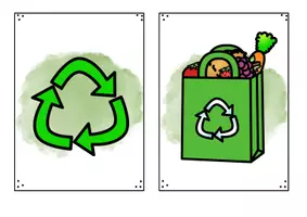 Vorschau - Präsentationen/Tafelbilder - Environment / Earth Day: Flashcards - Englisch - Kl. 3/4 - Seite 3