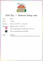 Vorschau - Präsentationen/Tafelbilder - Sorting Waste / Earth Day: Flashcards - Englisch - Kl. 3/4 - Seite 1