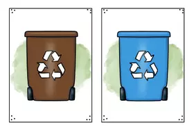 Vorschau - Präsentationen/Tafelbilder - Sorting Waste / Earth Day: Flashcards - Englisch - Kl. 3/4 - Seite 3