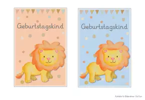 Vorschau - Anderer Materialtyp - Löwenklasse Geburtstagsschilder - Seite 2