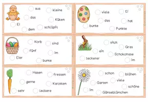 Vorschau - Arbeitsblätter - Purzelsätze Frühling + Abschreibheft - Seite 3