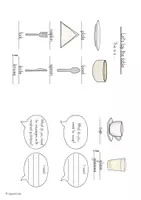 Vorschau - Arbeitsblätter - Picture Dictionary "Let's lay the table" - Bilderwörterbuch - Seite 3