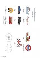 Vorschau - Arbeitsblätter - Picture Dictionary "Transport" - Bilderwörterbuch - Seite 3