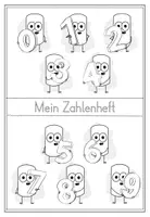 Vorschau - Arbeitsblätter - Im Land der Zahlen - Deckblatt zum Zahlenbuch - Seite 2