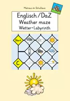 Vorschau - Spiele - Sprechspiel: Weather maze/Wetter Labyrinth - Deckblatt